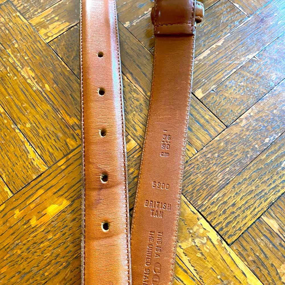 EUC Coach Men’s Belt - Size 36 - Vintage - Picture 4 of 6